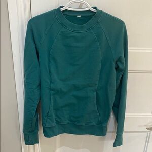 Green lululemon Crewneck Sweater